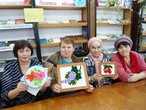 Мастер — класс «Ковровая вышивка» прошел в центральной межпоселенческой библиотеке Альшеевского района в Раевке