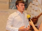 Он-лайн встреча с молодым писателем Айгизом Баймухаметовым, лауреатом молодежной премии имени Ш.Бабича. 