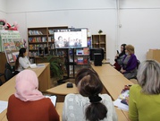 Литературная встреча «Нурлы әҙәбиәт илендә» с писателем Фарзаной Акбулатовой