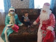 Дед Мороз в гостях у детей дома