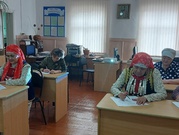 В Хайбулинской библиотеке прошел диктант по башкирскому языку